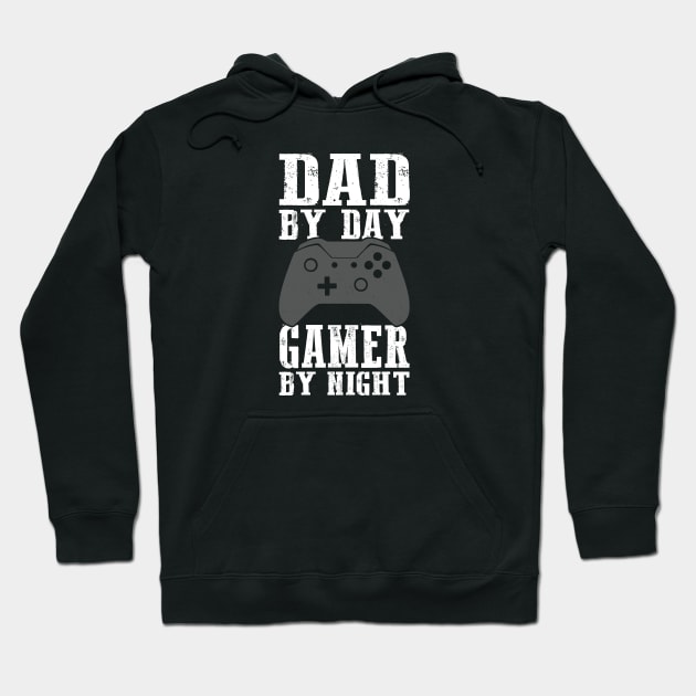 Dad Gamer Hoodie by NinthStreetShirts